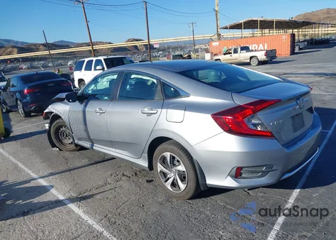 2020 Honda Civic Lx z USA, uszkodzony, nr VIN 19XFC2F69LE205918